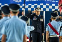 Police officers join the ranks