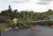 Storms hit Noosa