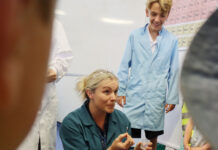 Recognition for outstanding teacher