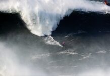 Confusion reigns at Nazare