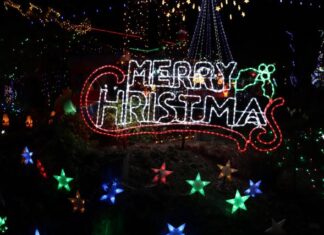 Hampers packed for delivery