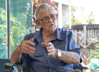 Charlie Cobb is awarded an OAM