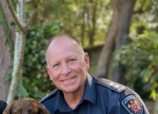 Firefighter Rob Frey honoured with award