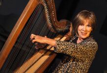 Harpist Hilary sings Elvis