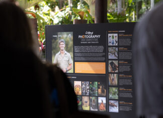 Robert Irwin unveils photo gallery