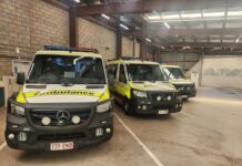 Man taken to hospital