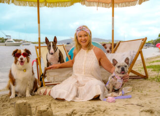 Paws on the promenade