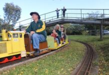 All aboard the fun train