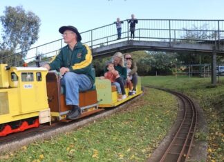 All aboard the fun train