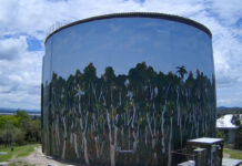 Reservoir mural revitalised