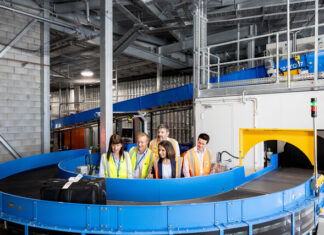 Baggage boost for airport