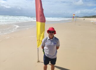 Heroes behind the flags