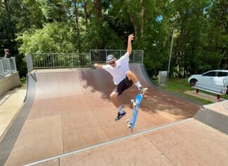 New skate park is open