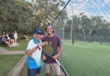 Tewantin tennis serves up smash hit