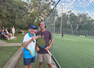 Tewantin tennis serves up smash hit