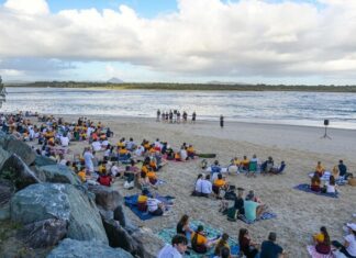 Dawn ceremony marks rite of passage