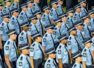 New police join ranks